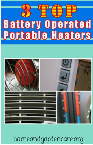 battery operated portable heater