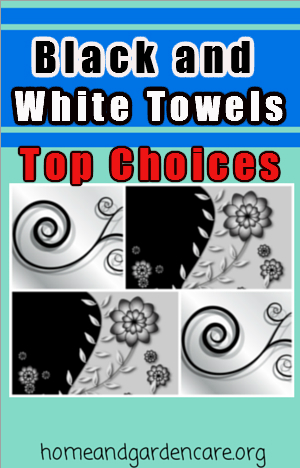 Black and White Towels